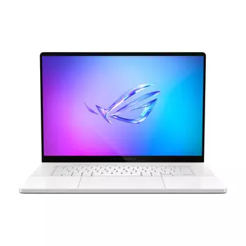 Игровой ноутбук ASUS ROG Zephyrus G16, 16", 32 ГБ/2 ТБ, Ryzen AI 9 HX370, RTX 4070, белый, английская/арабская клавиатур