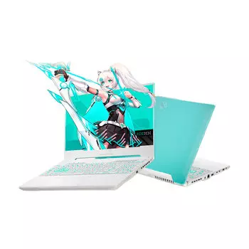 Игровой ноутбук ASUS Tianxuan 5, 15,6", 16 ГБ/512 ГБ, R7-8845H, RTX4060, бирюзовый, английская клавиатура