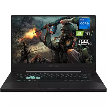 Игровой ноутбук ASUS TUF Dash 15 15.6", 24 ГБ/512ГБ+1ТБ, i7-11370H, RTX 3050Ti, черный, английская раскладка