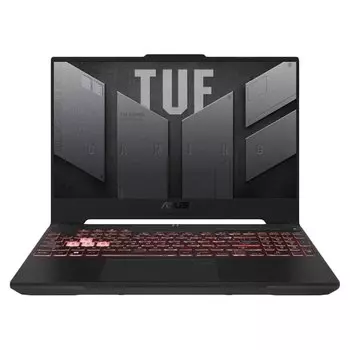 Игровой ноутбук Asus TUF Gaming A15 2023, 15.6", 32Гб/16Тб, R9-7940HS, RTX 4060, черный, английская раскладка