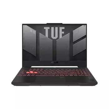 Игровой ноутбук Asus TUF Gaming A15 2023, 15,6", 16ГБ/1ТБ, R7-7735HS, RTX 4060, серый, английская раскладка
