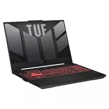 Игровой ноутбук Asus TUF Gaming A15 FA507NU, 15,6", 8ГБ/512ГБ, R7-7735HS, RTX4050, серый, английская раскладка