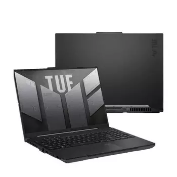 Игровой ноутбук Asus TUF Gaming A16, 16”, 16 ГБ/512 ГБ, R7-7735HS, RX 7600S, черный, английская раскладка