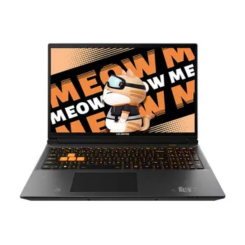 Игровой ноутбук Colorful Meow R15, 15.6", 16 ГБ/1 ТБ, R7-7735H, RTX 4050, оранжевый/черный, английская клавиатура