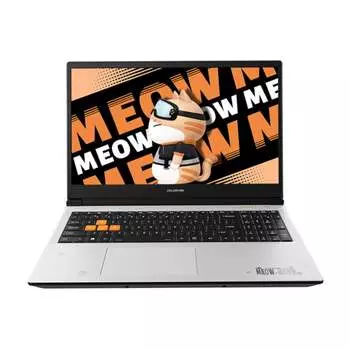 Игровой ноутбук Colorful Meow R15, 15.6", 16 ГБ/512 ГБ, R7-8845HS, RTX 4070, серебристо-белый, английская клавиатура