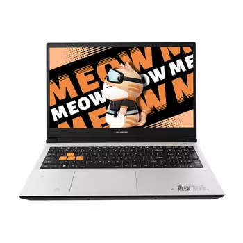 Игровой ноутбук Colorful Meow R15, 15.6", 16 ГБ/1 ТБ, R7-8845HS, RTX 4070, серебристо-белый, английская клавиатура