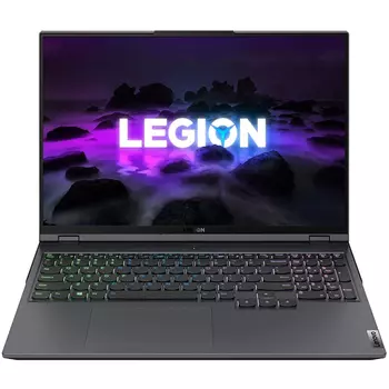 Игровой ноутбук Lenovo Legion 5 Pro 16", 32 ГБ/1 ТБ, AMD Ryzen 7 5800H, RTX 3070, серый, английская раскладка