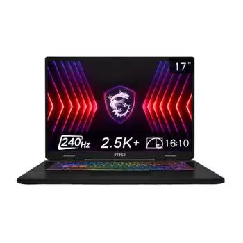 Игровой ноутбук MSI Crosshair 17 HX, D14VFKG, 17'', 32 ГБ/1 ТБ, i7-14700HX, RTX 4060, серый, английская клавиатура