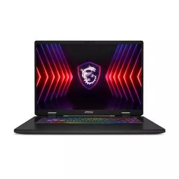 Игровой ноутбук MSI Sword 17 2024, 17", 64 ГБ/2 ТБ, i7-14700HX, RTX 4060, чёрный, английская клавиатура