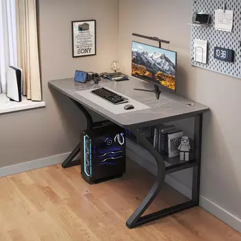 Игровой стол Naijia A657, 120x60 см, серый