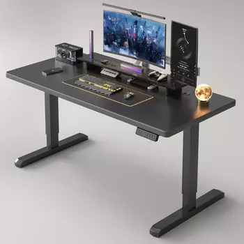 Игровой стол Naijia A757, 140x60 см, черный