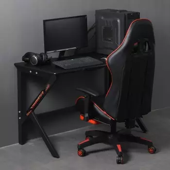 Игровой стол Orenford Shadow God Of War, 100x60 см, черный