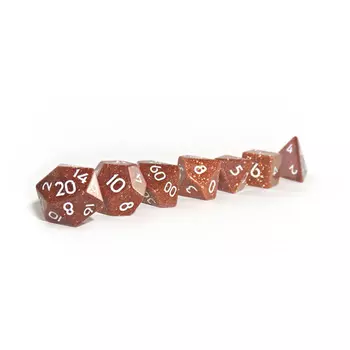 Игровые кубики Gold Sandstone Level Up Dice