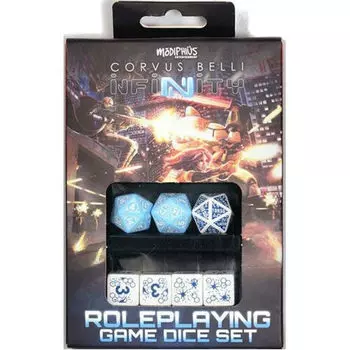 Игровые кубики Infinity Rpg Dice Set – Pan Oceania (Set Of 7)