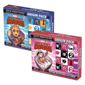 Игровые кубики Marvel Dice Masters: Secret Wars Origin Pack 2-Set
