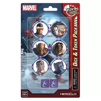 Игровые кубики Marvel Heroclix: X-Men Rise And Fall Dice And Token Pack