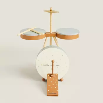 Игрушечная барабанная установка Zara Home Wooden, дерево