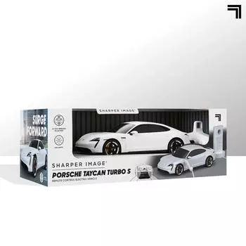 Игрушечная машинка Sharper Image с радиоуправлением Porsche Taycan Turbo S 1:20 Sharper Image
