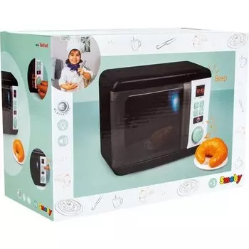 Игрушечная микроволновая печь Smoby Tefal, черный