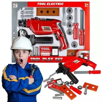 Игрушечный инструмент, дрель для детей 3+ МЕГА КРЕАТИВ Mega Creative