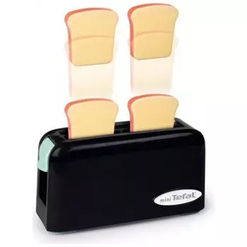 Игрушечный тостер Smoby Tefal, черный