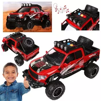 Игрушечный внедорожник, внедорожник, машина для детей MEGA CREATIVE Red