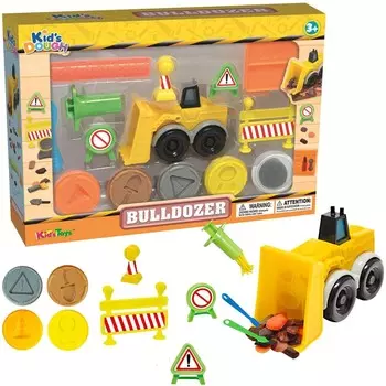 Игрушка-Булдозер Из Пластиковой Паста Для Детей DDC Toys