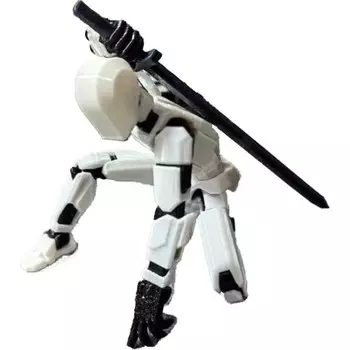 Игрушка Charlotte Манекен многошарнирный, белый