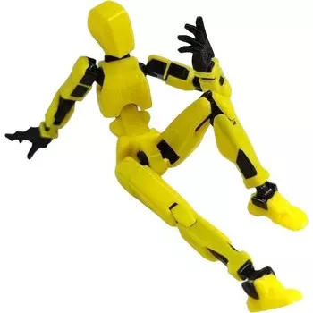 Игрушка Charlotte Манекен многошарнирный, желтый