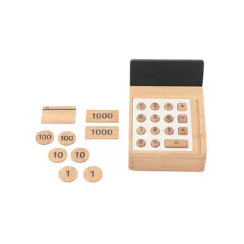 Игрушка деревянная Muji кассовый аппарат