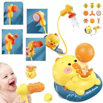 ИГРУШКА ДЛЯ ВАННЫ, ВАННЫ, ФОНТАН, ДУШ, 7в1, ВАННАЯ КОМНАТА Inna marka