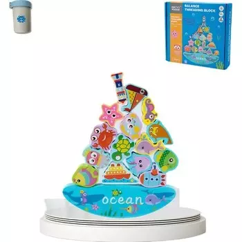 Игрушка Kungfu Panda Balance Ocean Балансирующие блоки