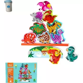 Игрушка Kungfu Panda Dinosurs Balance Балансирующие блоки