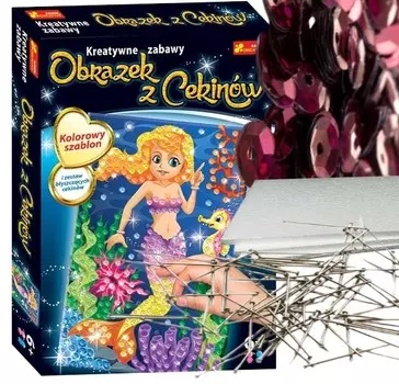 Игрушки с изображением блесток, креативные развивающие наборы для детей и девочек PakaNiemowlaka