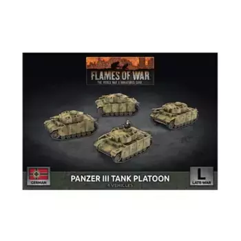 III танковый взвод, Flames of War - WWII - German - Tanks (4th Edition)