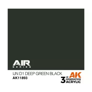 IJN D1 Темно-зеленый Черный, 3rd Gen Acrylic - Air