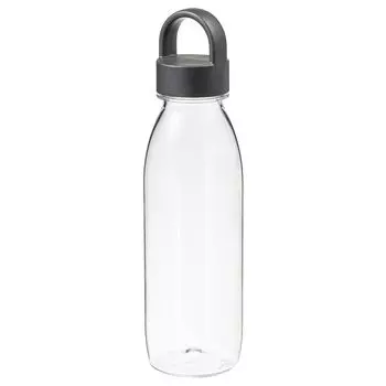 IKEA 365+ ИКЕА/365+ Бутылка для воды, темно-серый, 0.5 л IKEA