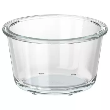 IKEA 365+ ИКЕА/365+ Контейнер для продуктов, круглой формы/стекло, 600 мл IKEA