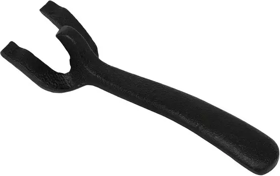 Ikenaga Tekko 593 Тарелка для стейка, ручка, ручка, средняя Ikenaga Iron Works, Black