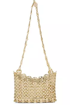 Иконическая сумка nano 1969 Rabanne, золотой