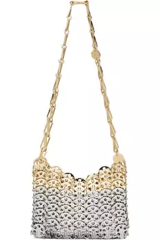 Иконическая сумка nano 1969 skyline Rabanne, мультиколор