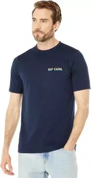 Иконы серфинга с коротким рукавом UV Rip Curl, темно-синий