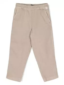 Il Gufo брюки чинос с карманами, серый