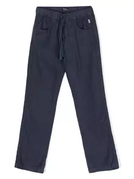 Il Gufo брюки с эластичным поясом, синий