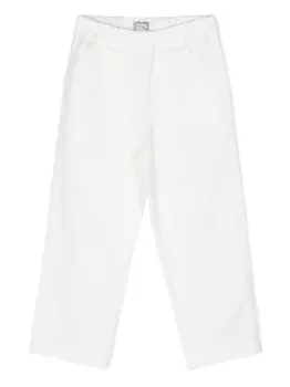 Il Gufo брюки с карманами, белый