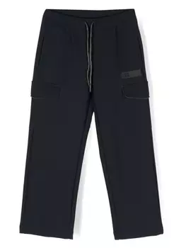 Il Gufo брюки с логотипом, синий