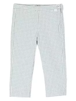 Il Gufo брюки в клетку гингем, синий