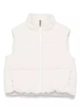 Il Gufo дутый жилет, белый
