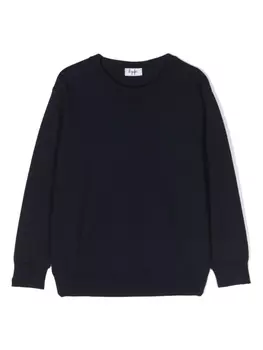 Il Gufo джемпер с круглым вырезом, синий