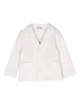 Il Gufo фактурный пиджак, белый